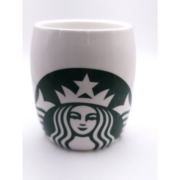 Starbucks White & Green Logo Ceramic Coffee Mug 12 Oz Modern Design Durable - Picture 2 of 8